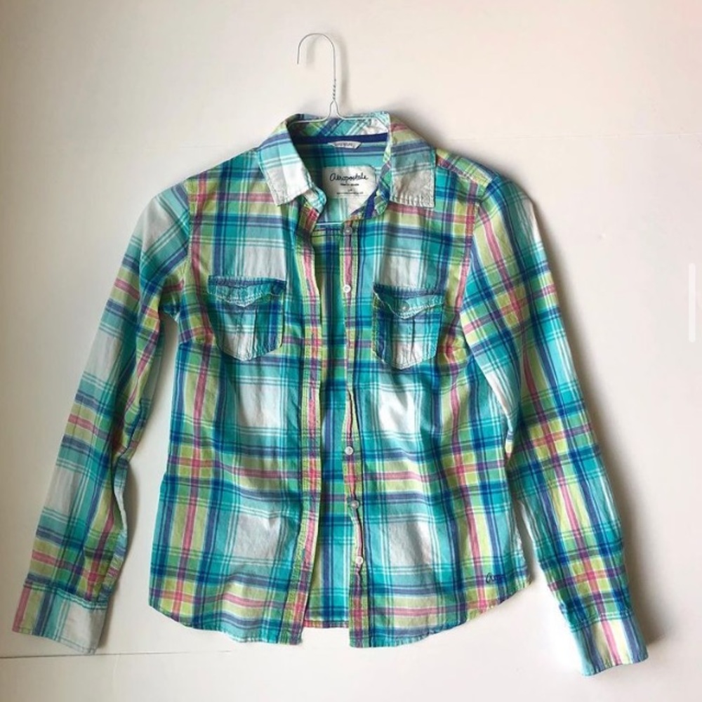 Aeropostale Blue Flannel, S